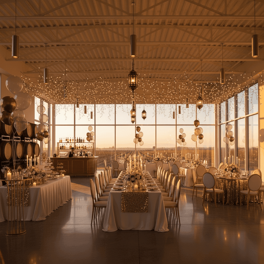 Sala po dekoracji AI