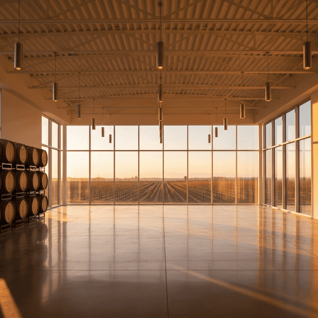 Sala przed dekoracją