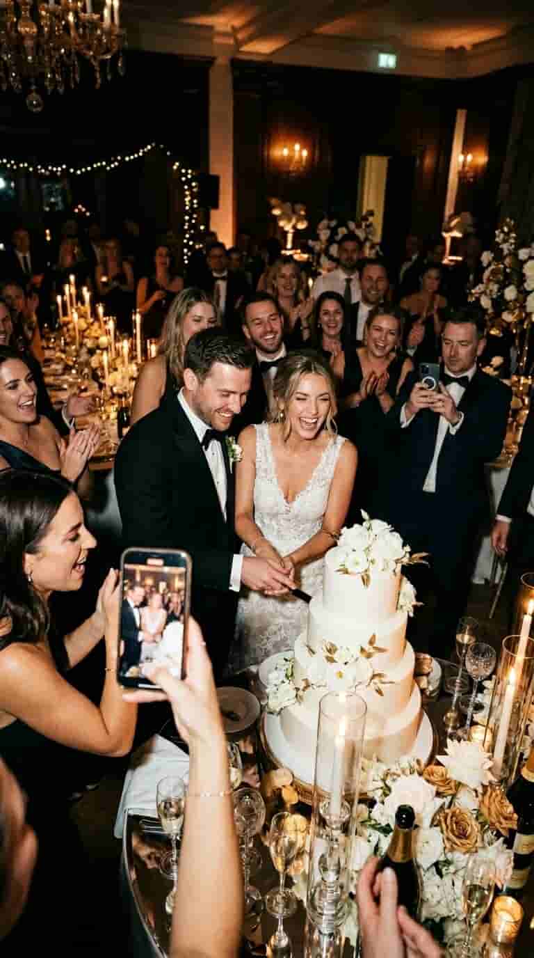Guests enter your wedding page 🎉
