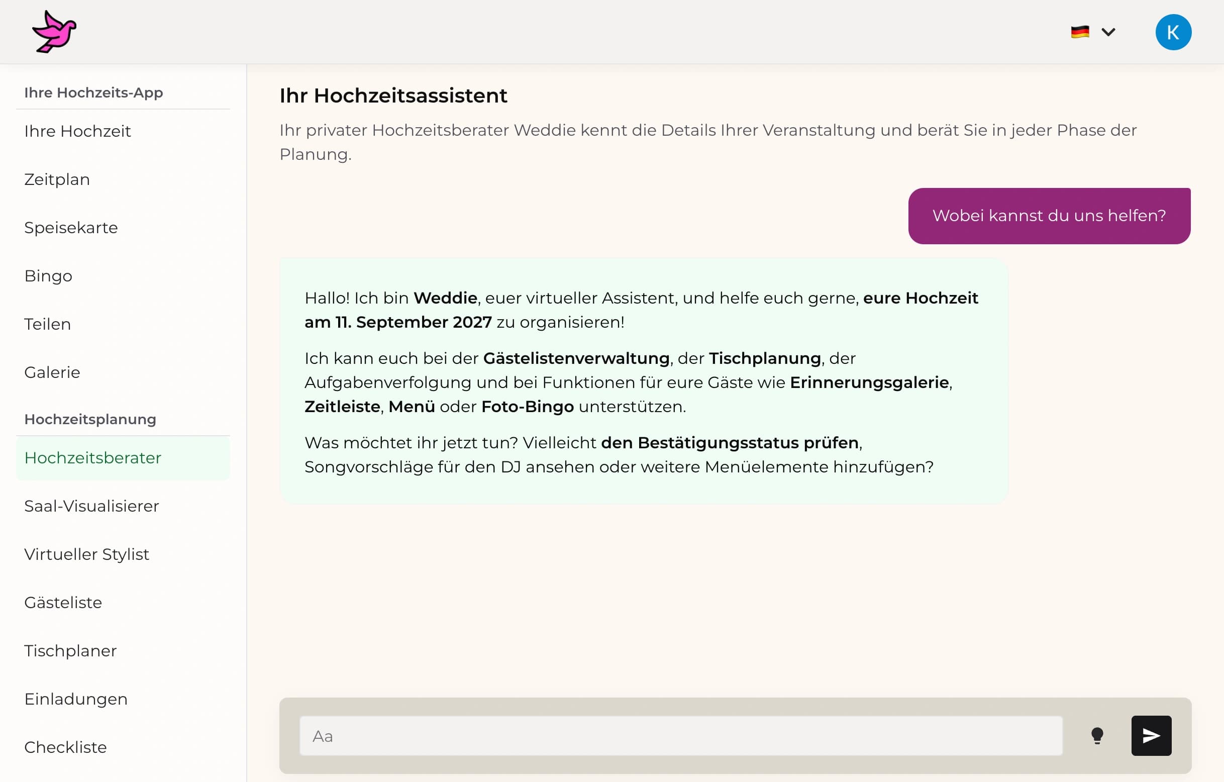 AI Wedding Planning Tools