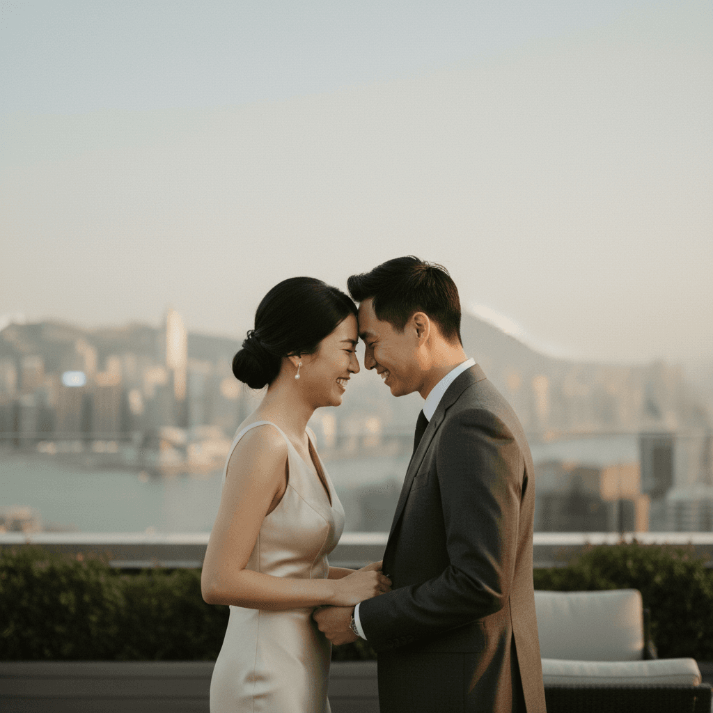 嘉欣與志強嘅婚禮