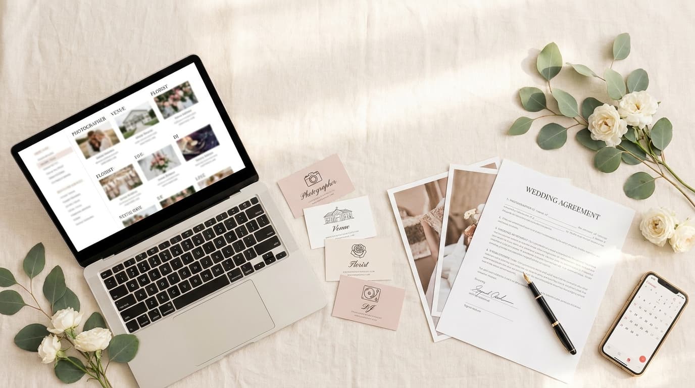 Hochzeitsdienstleister — verwaltet sie im Hochzeitsplaner