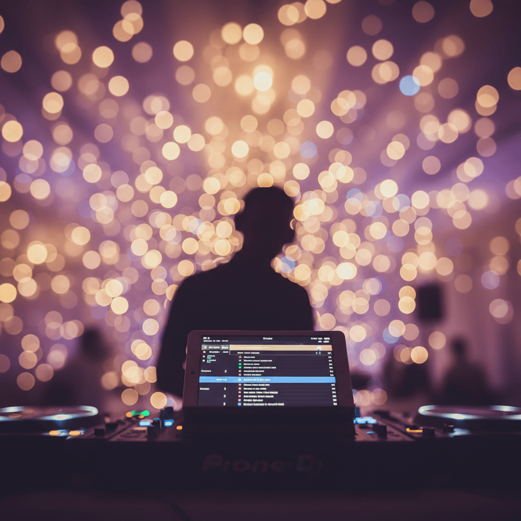 Wie verwaltet der DJ musikalische Vorschläge der Gäste während der Hochzeit?