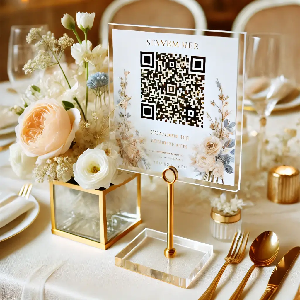 Share the QR code